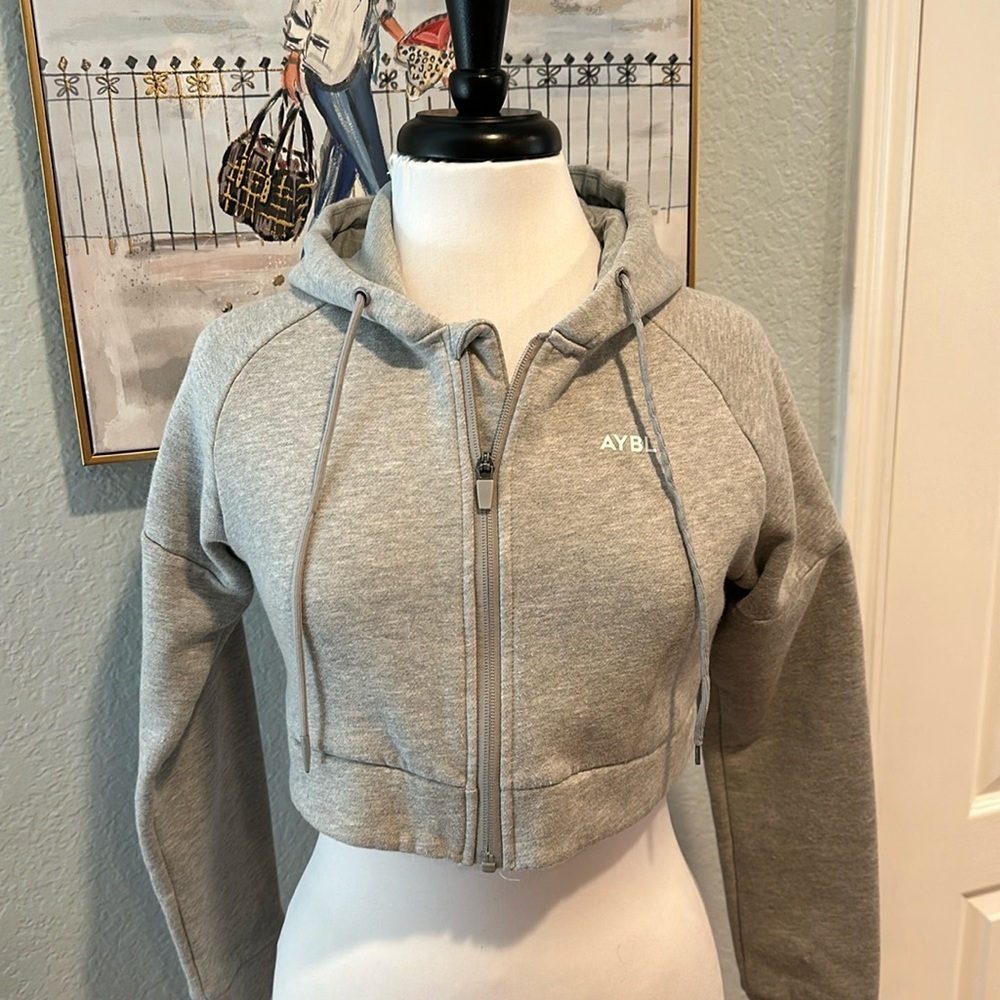 AYBL • Active Signature Cropped Hoodie Size XS